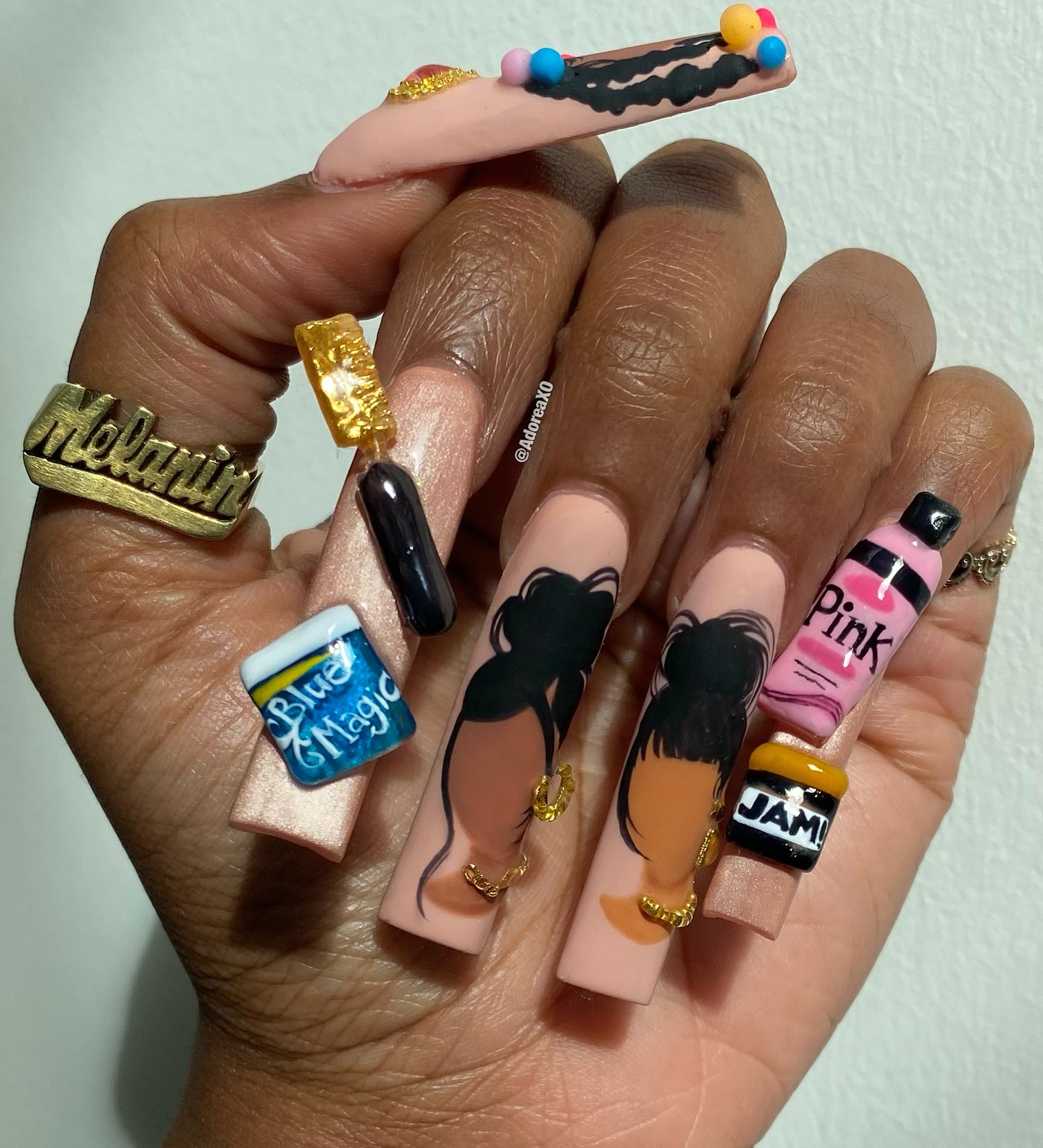 6. Artistry on Every Tip: Celebrating Culture with Creative Nail Innovations
