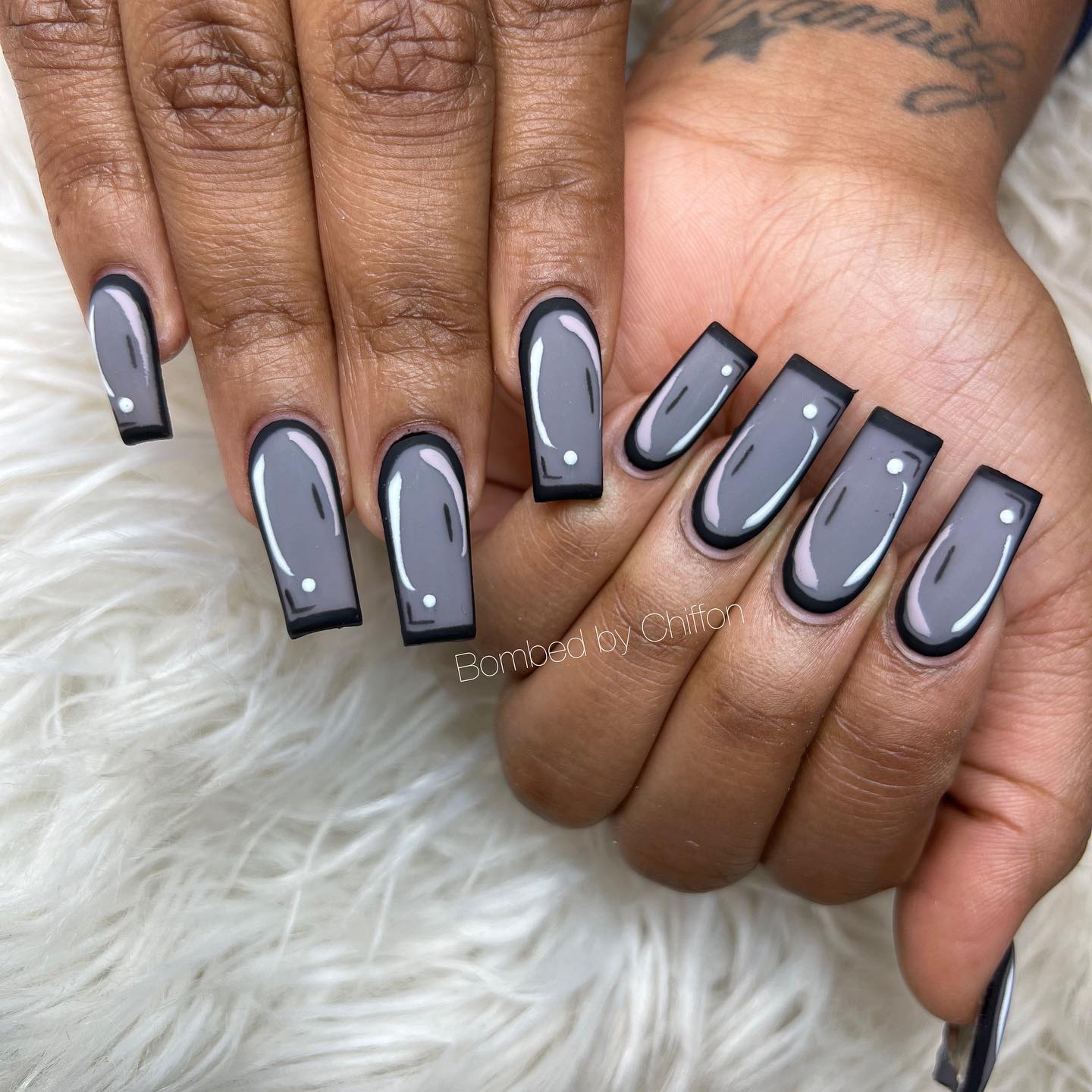 18. Midnight Metamorphosis: Nail Art Inspired by Urban Legends