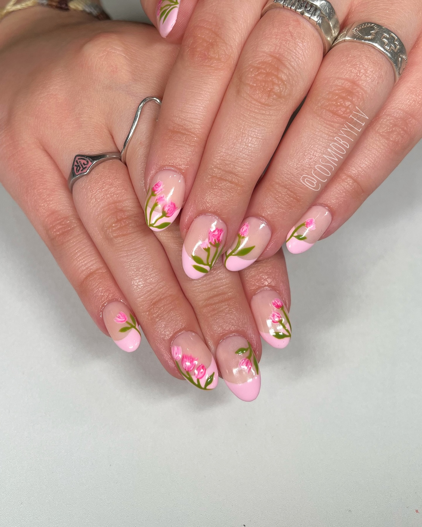 41. Whispers Of Spring: Delicate Blossoms on a Petal-soft Canvas