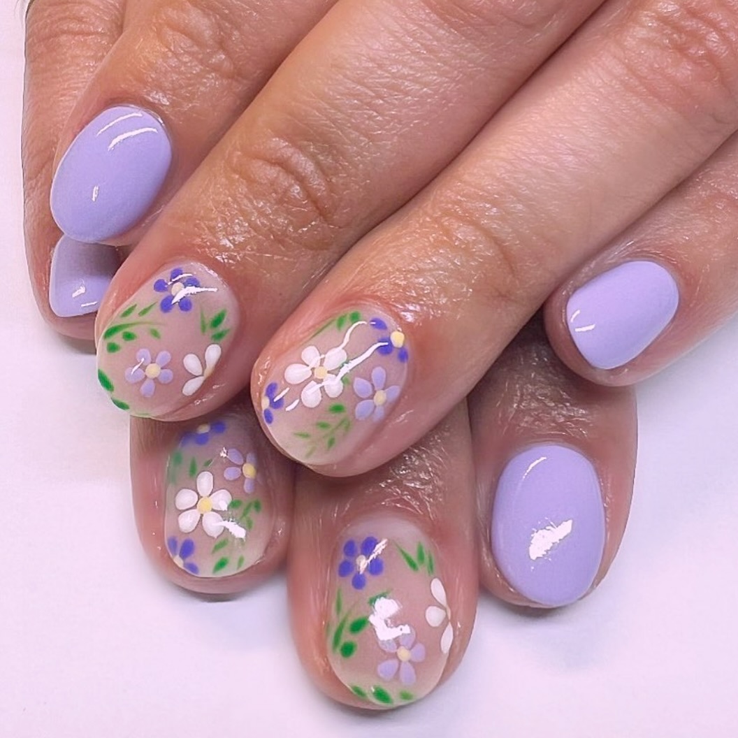 21. Whimsical Lavender Meadows