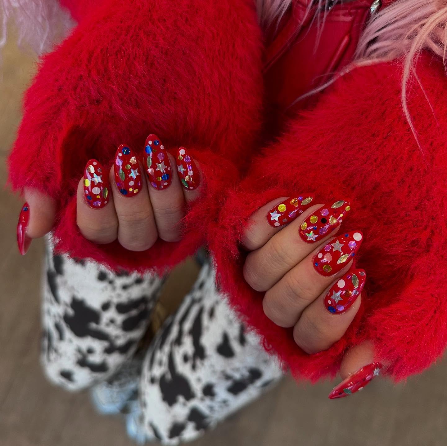 24. Festive Fizz: a Kaleidoscope Of Colorful Cheer