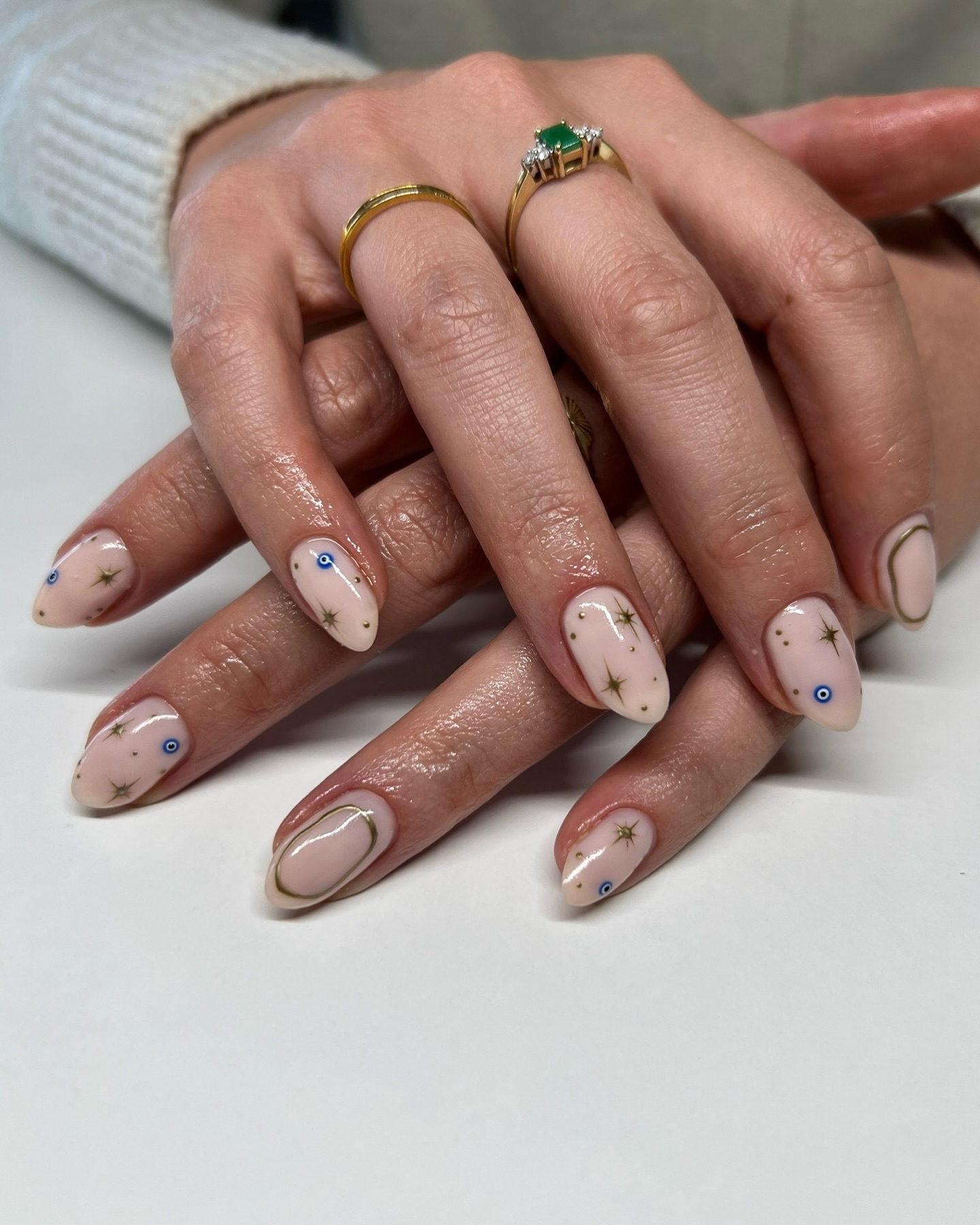 22. Celestial Elegance: a Fusion Of Cosmic Charm and Chic Minimalism