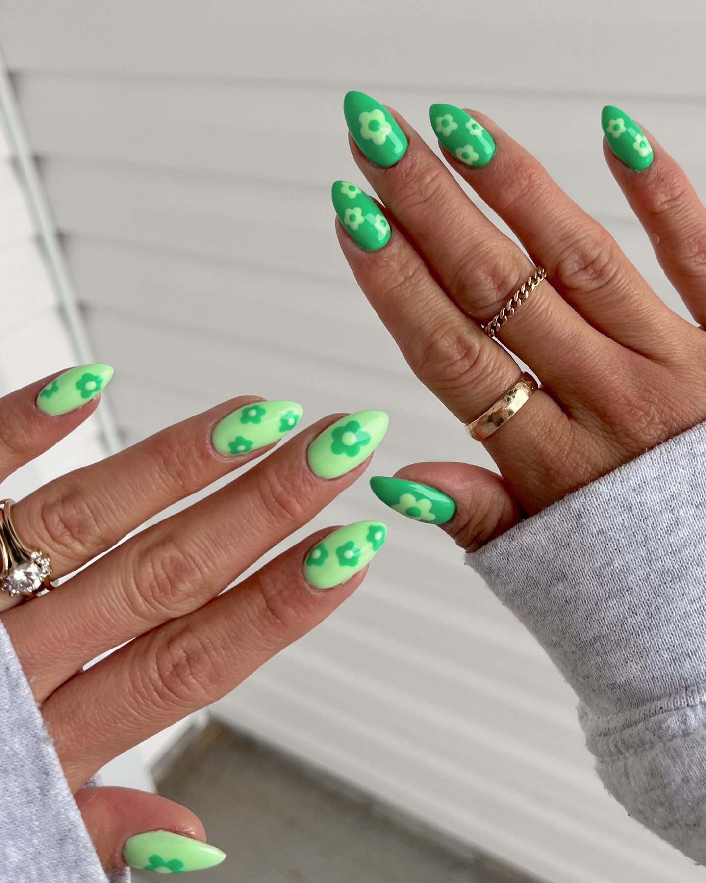 36. Springtime Whimsy: Floral Vibes In Lush Green