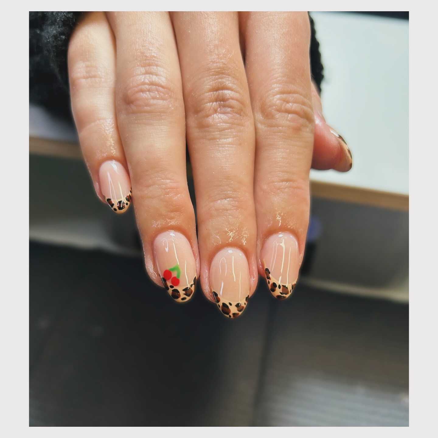 6. Wildly Chic: a Fruity Twist on Leopard-print Elegance