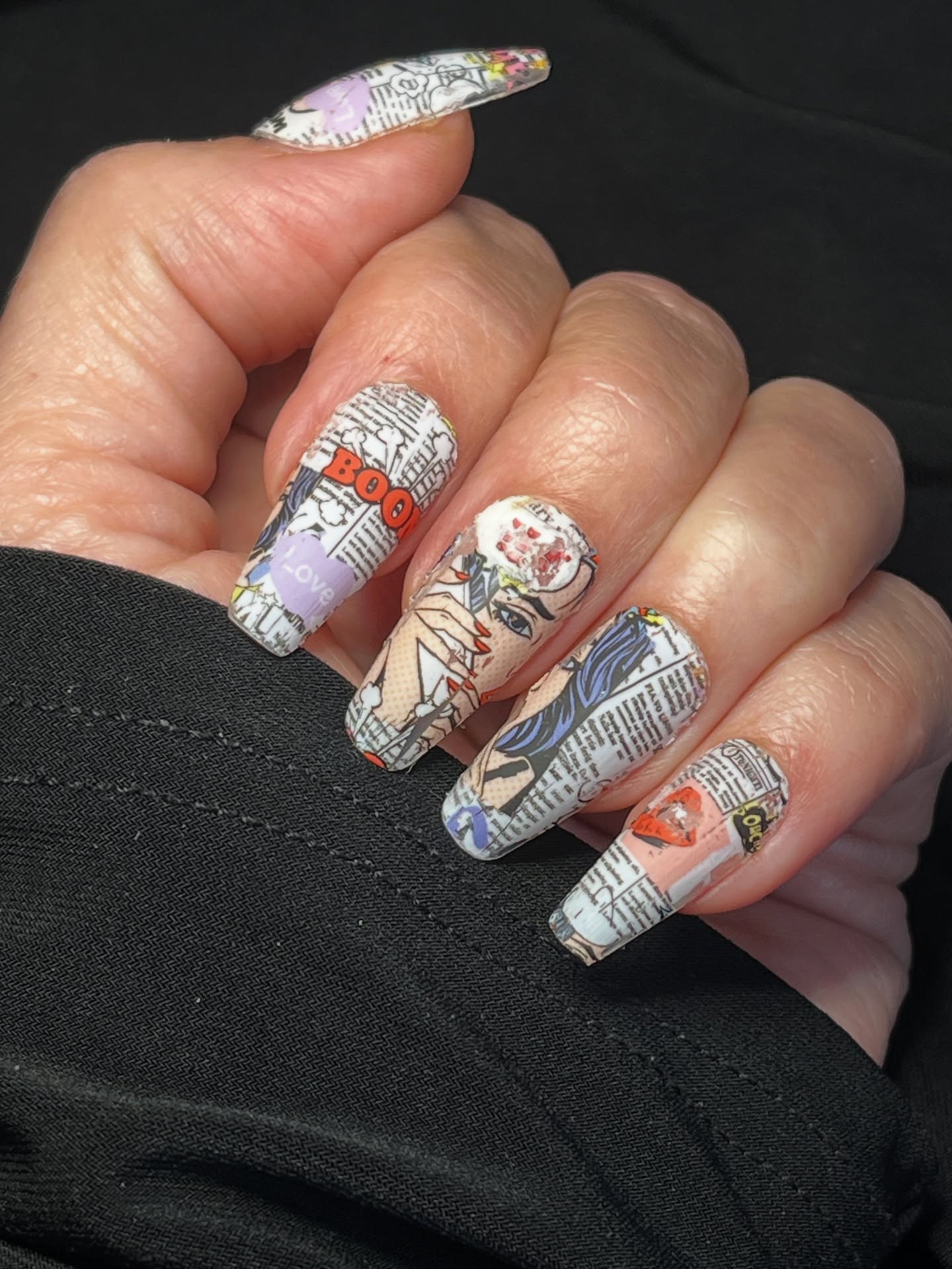 3. Comic Book Chic with a Pop Art Flair