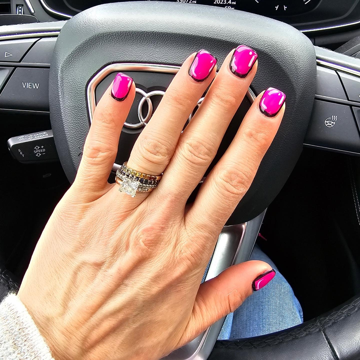 5. Driving Into a Daring Dimension: Neon Comic Chic