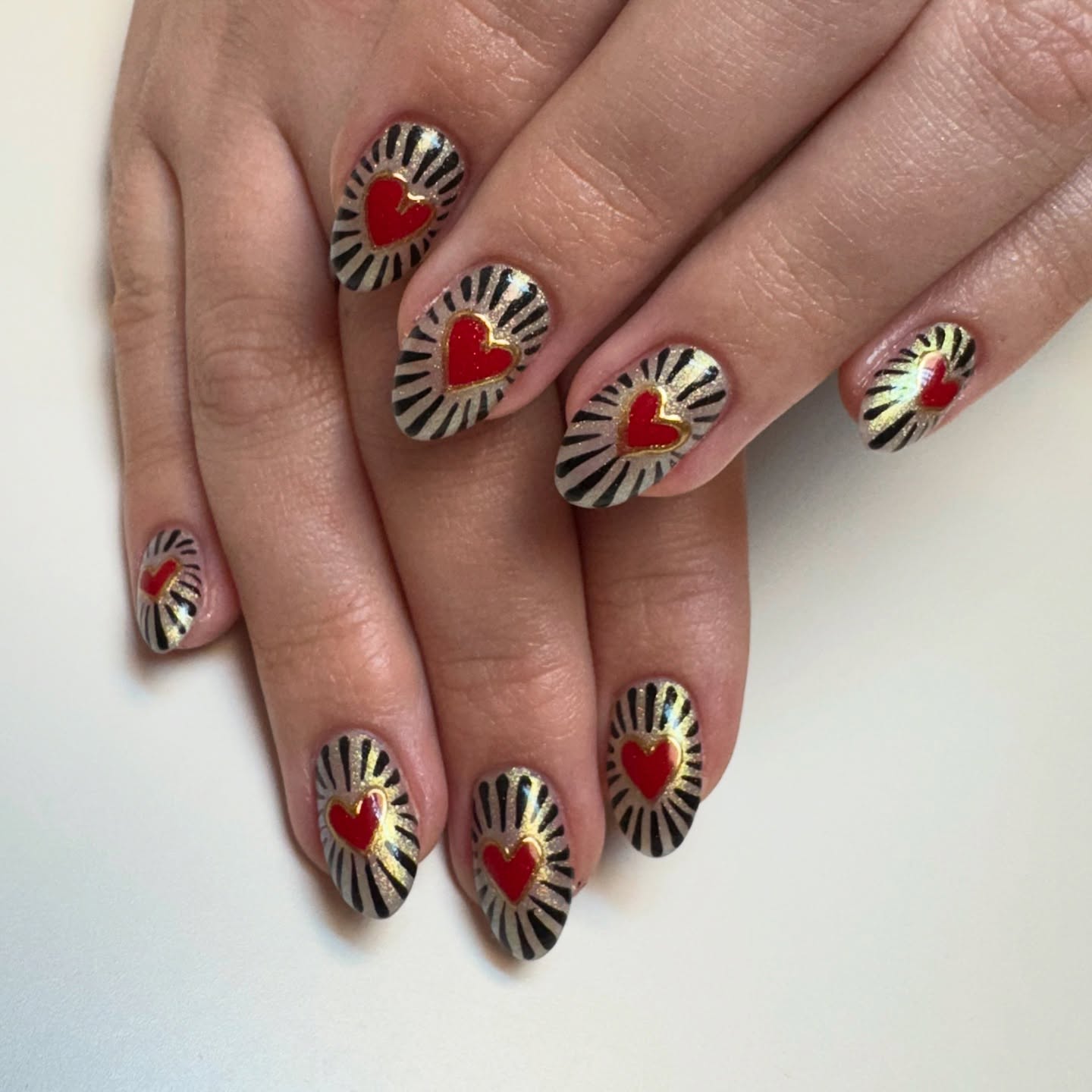 9. Radiant Heartbeat: a Dazzling Display Of Love and Contrast