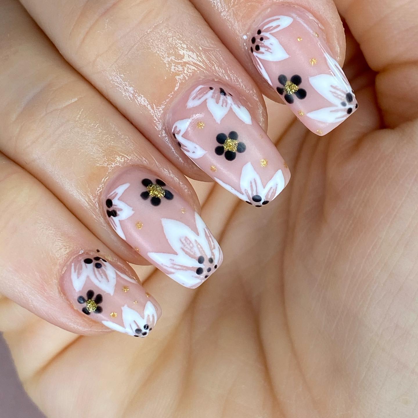 48. Petals & Polka Dots: a Chic Blush Bloom