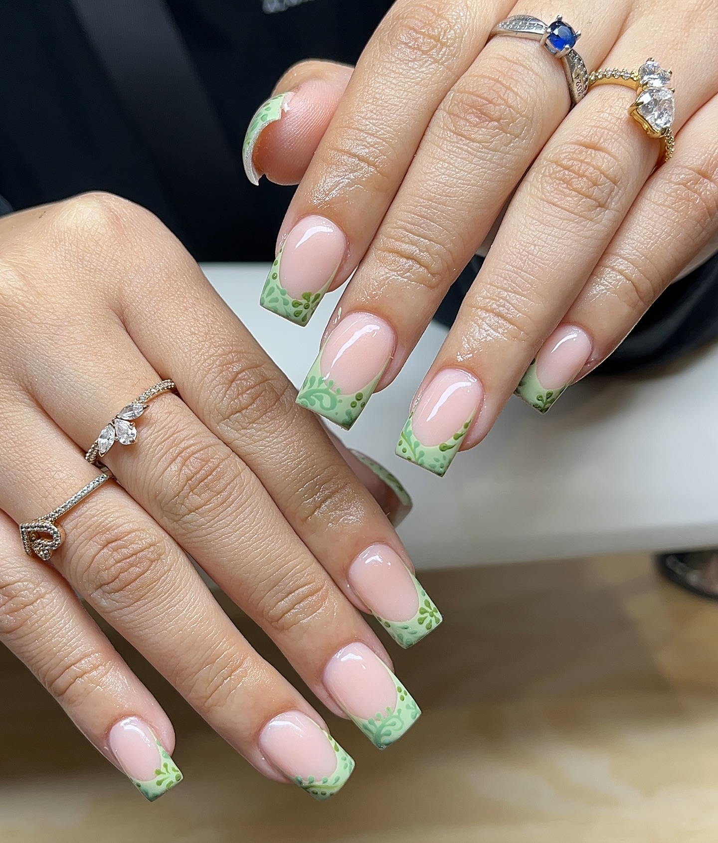 19. Whimsical Elegance: Sage Green Dreamscapes