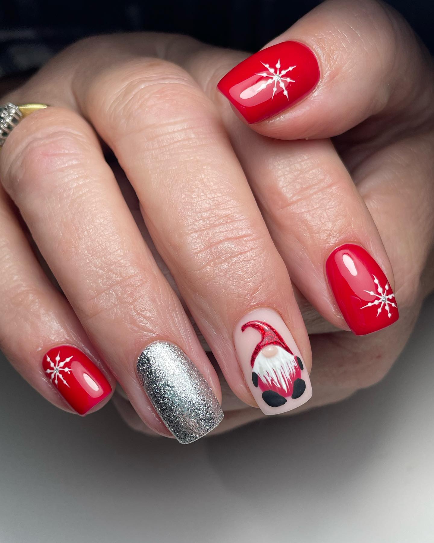 33. Festive Whimsy: a Holiday Nail Adventure