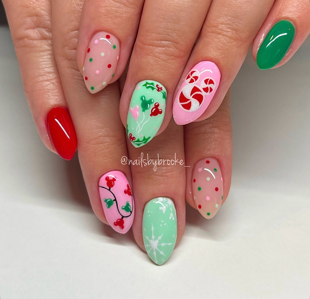 8. Candy Cane Whimsy Meets Festive Charm