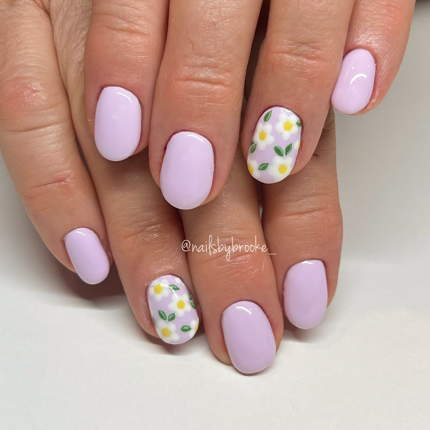 46. Pastel Petals and Serene Lilac Dreams
