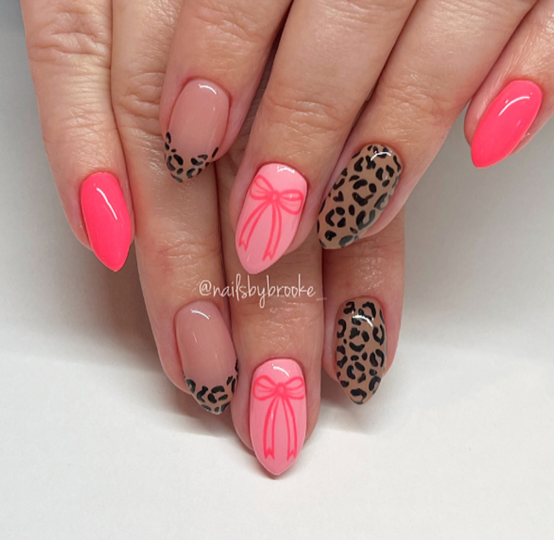 34. Pizzazz and Playfulness: the Allure Of Neon-crossed Leopard