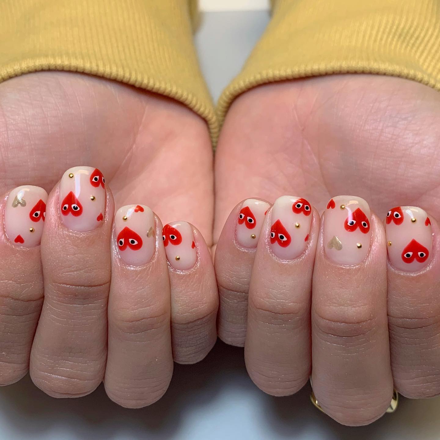 2. Playful Passion: Heartfelt Whimsy with a Dash Of Gold