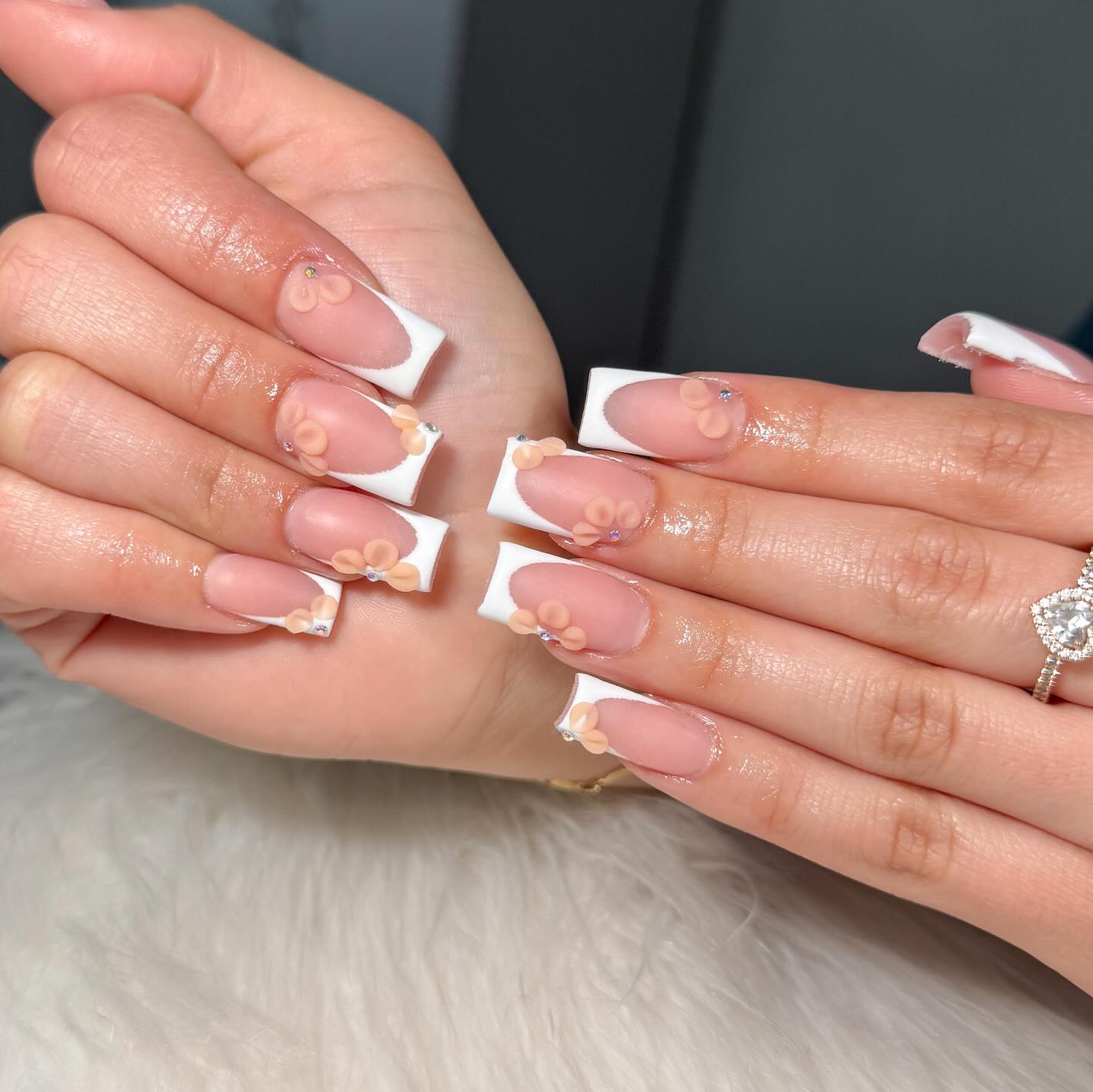 43. Floral Elegance Meets French Chic: a New Twist on Classic Glam