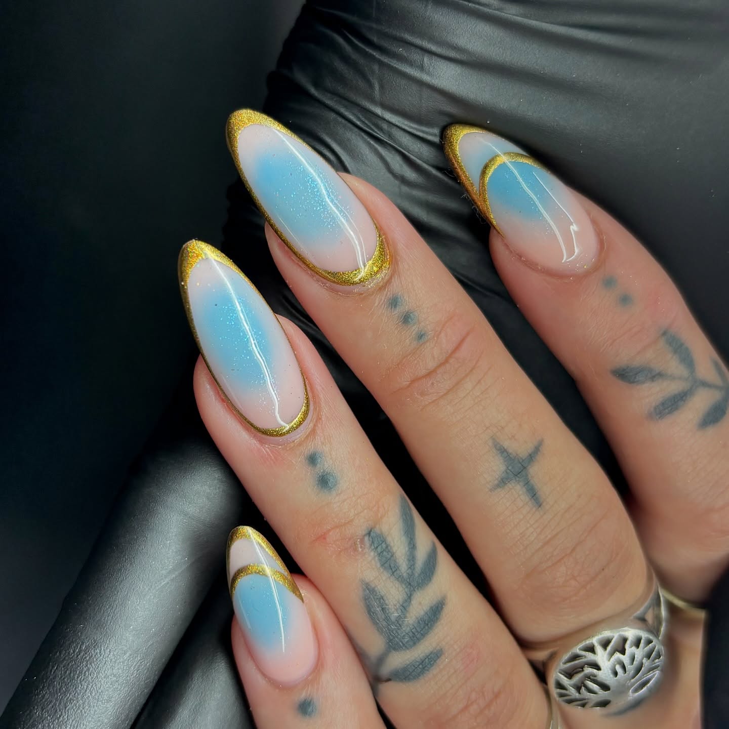 7. Celestial Gleam: a Dance Of Sky and Gold