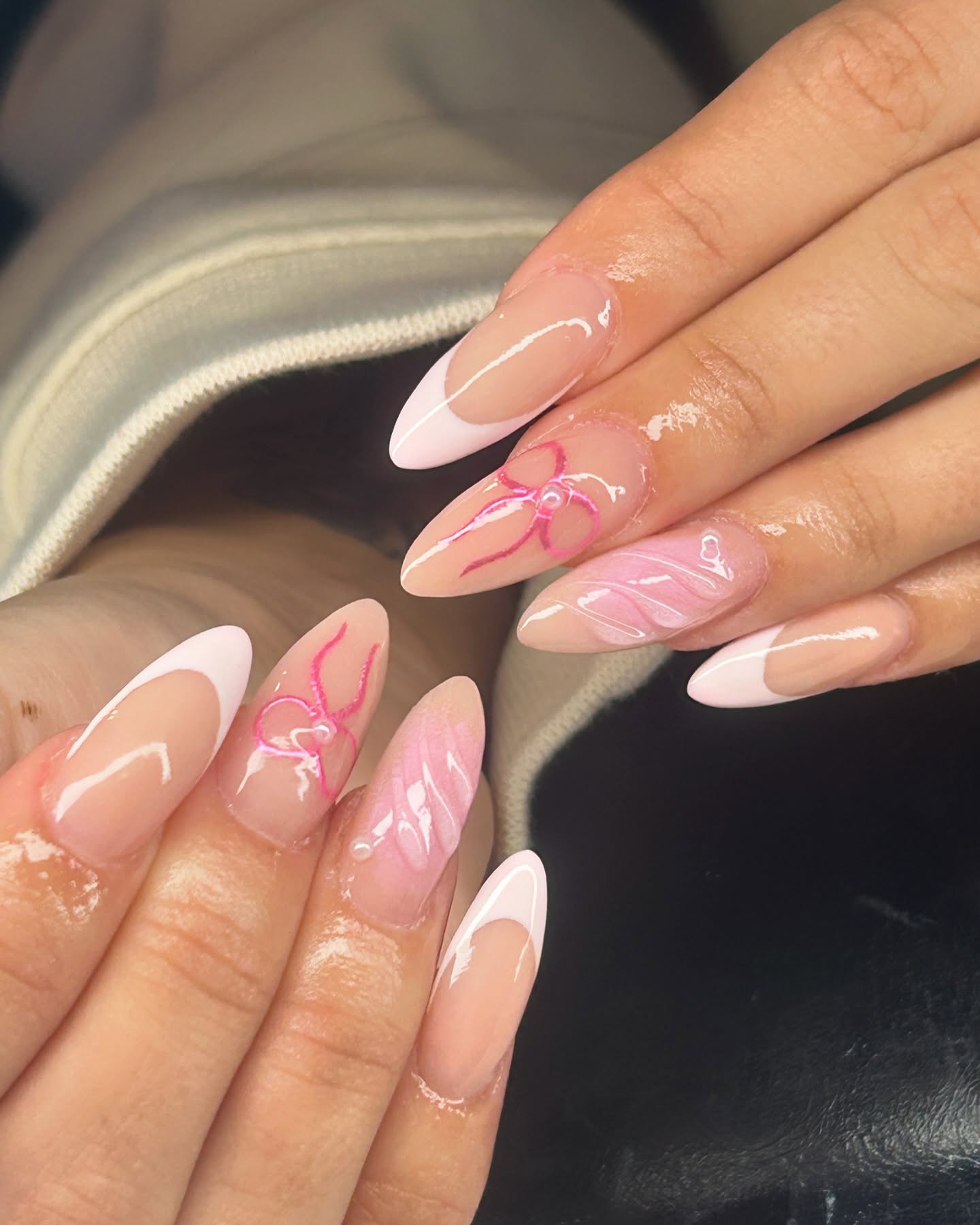 9. Delicate Elegance with a Whimsical Twist