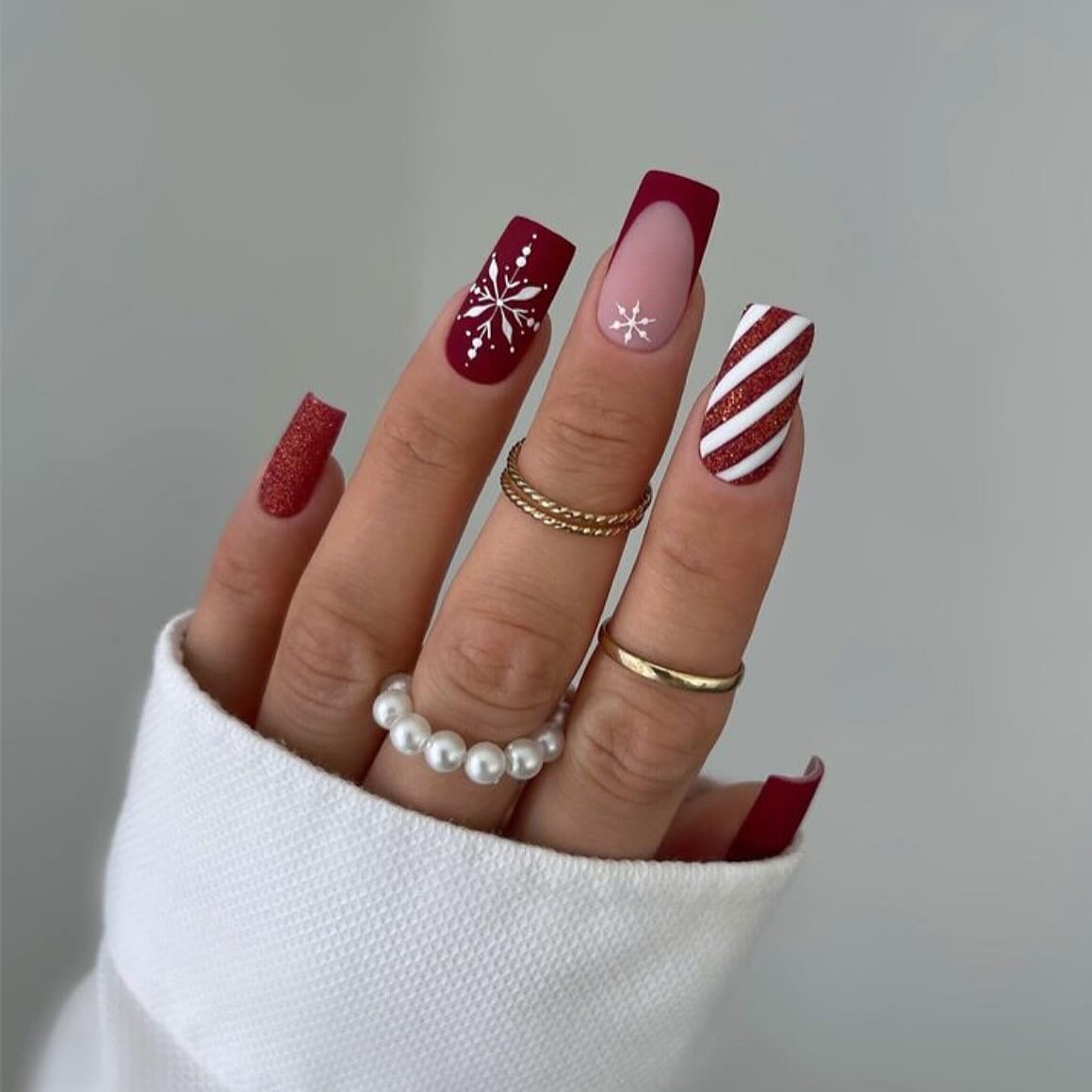 22. Frosted Candy Cane Whimsy