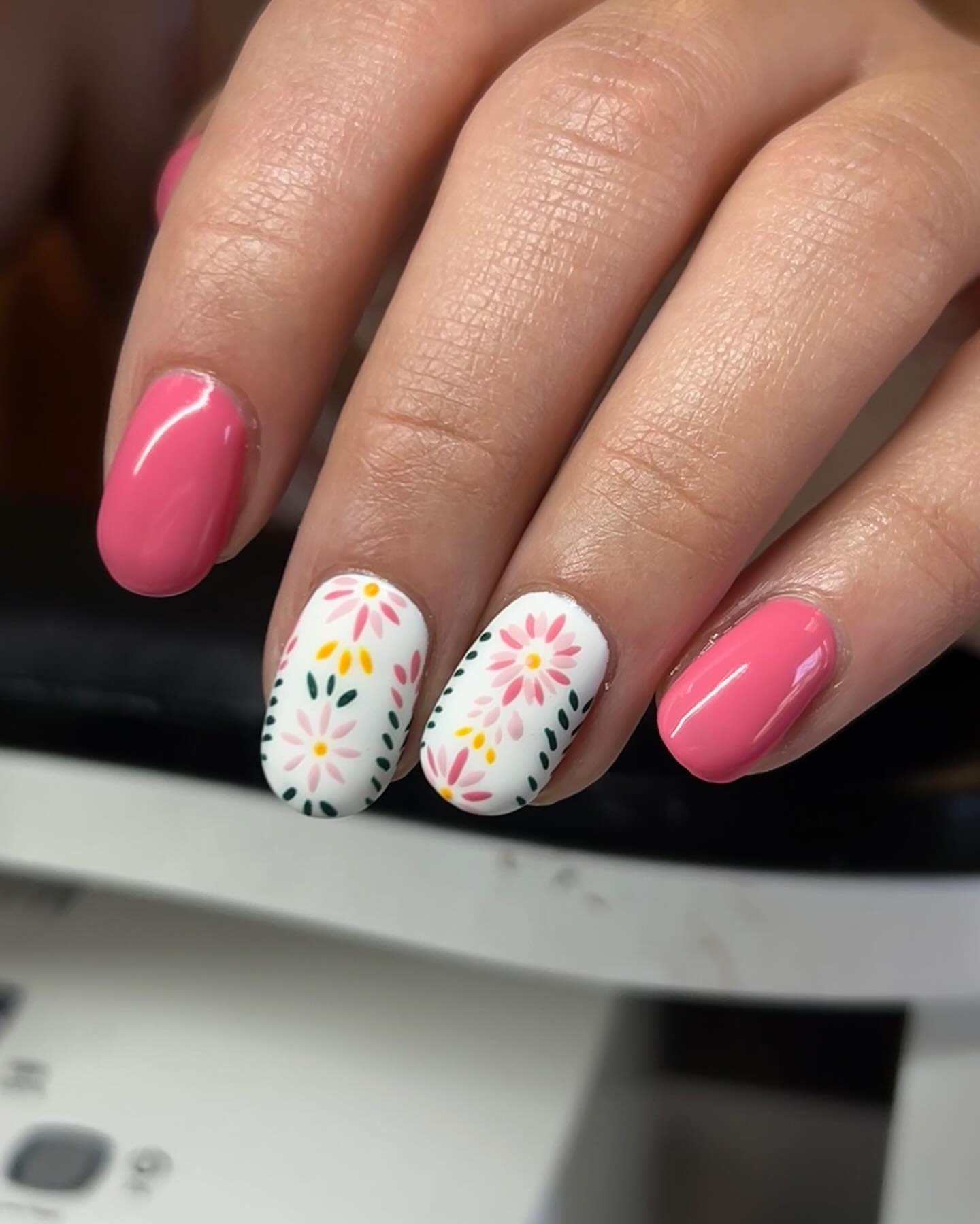 39. Floral Whimsy Meets Summer Chic