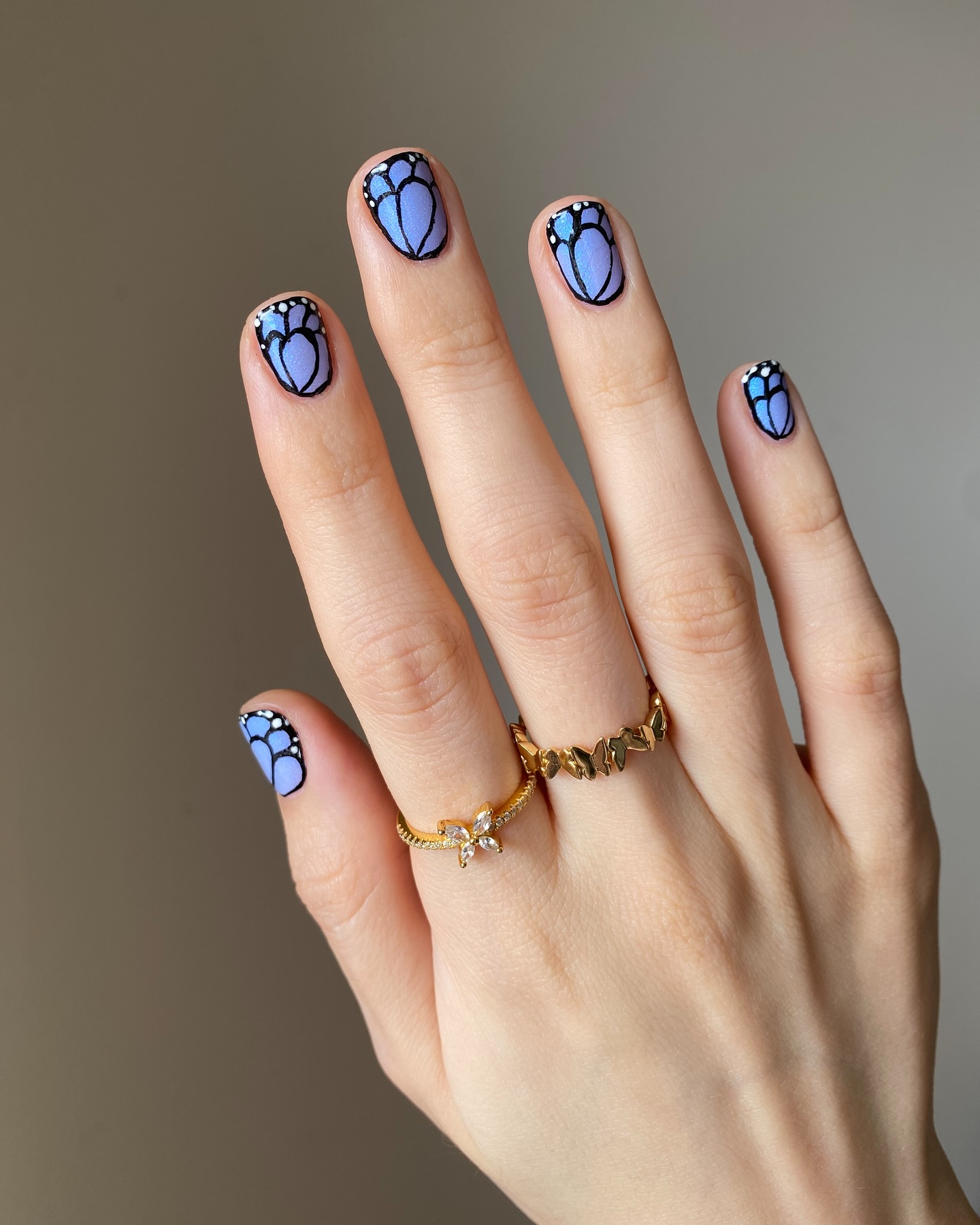 33. Petal-perfect Elegance: Spring’s Whimsical Nail Art