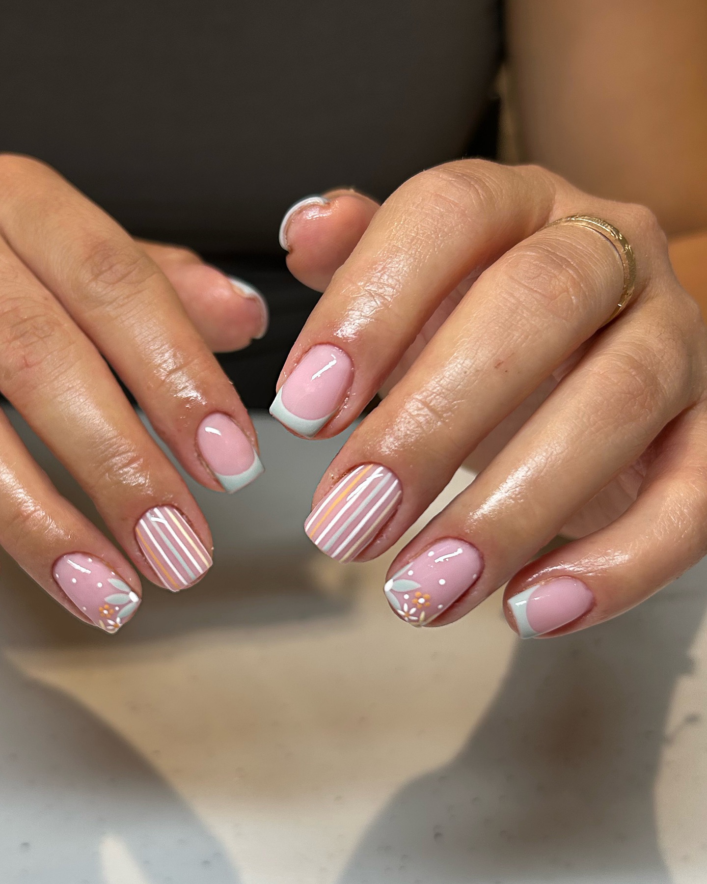 29. Petal-laced Whimsy: a Playful Nod to Spring Elegance