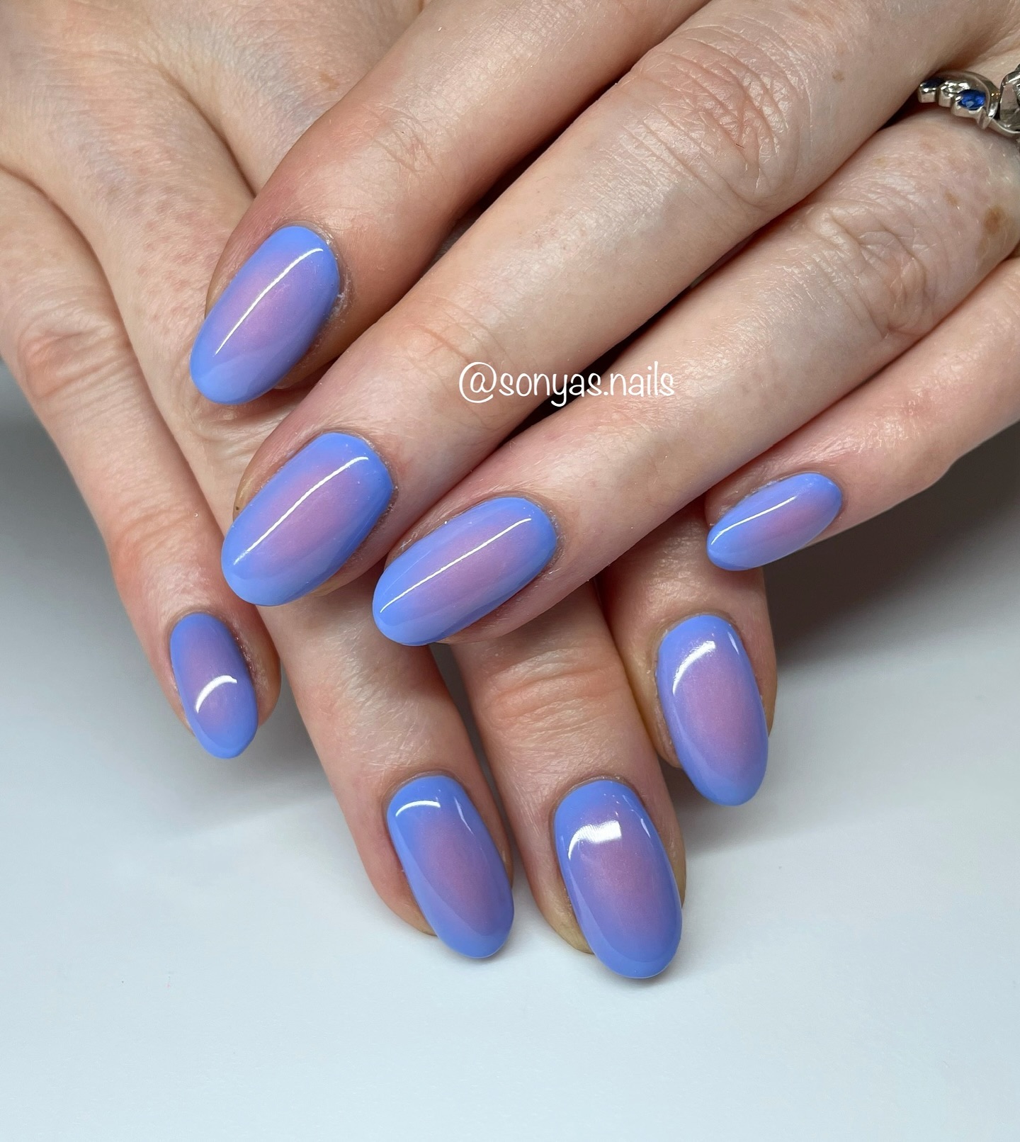30. Ethereal Dreamscape: Embrace the Charmed Gradient Of Lavender Bliss