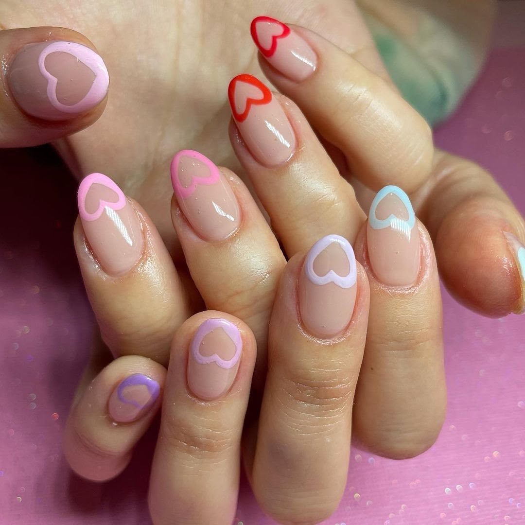 41. Hearts on Fingers: a Whimsical Palette Of Love