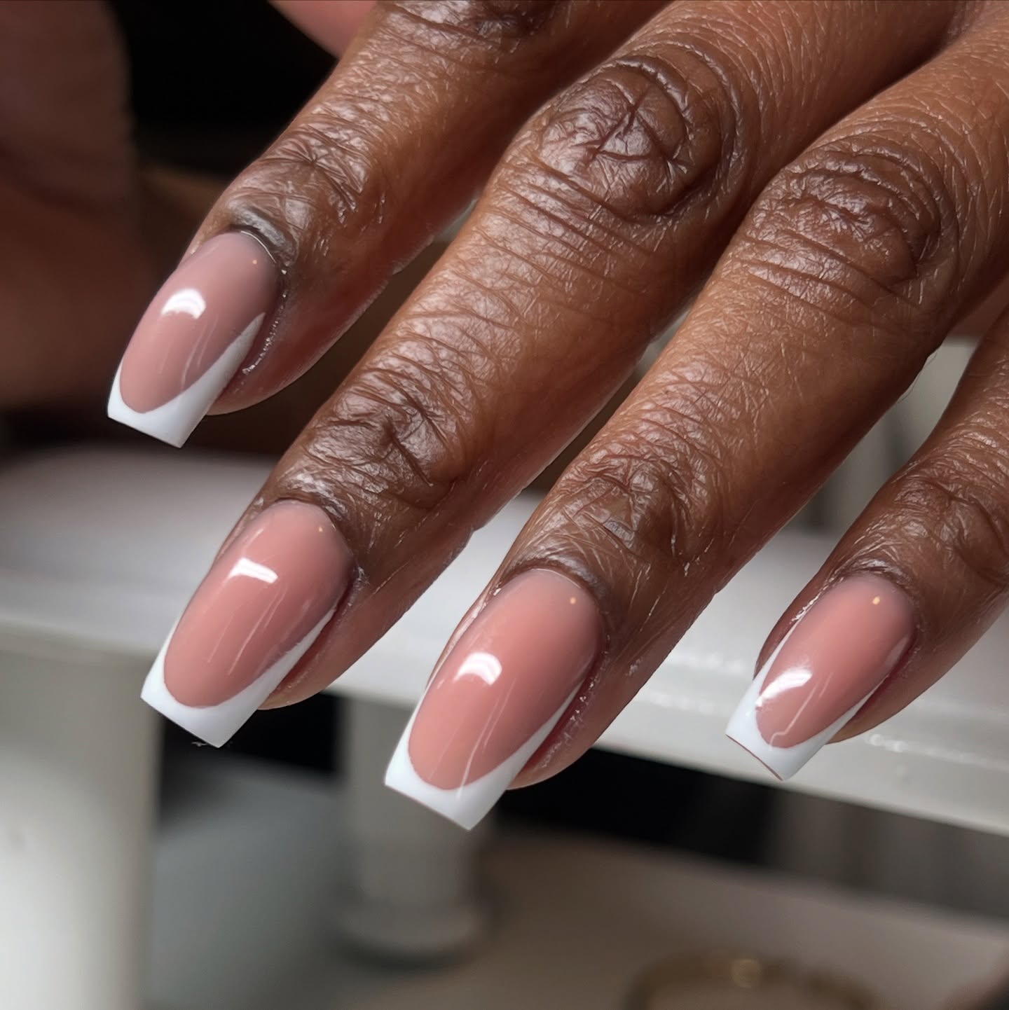 28. the Modern French Tip with a Timeless Twist