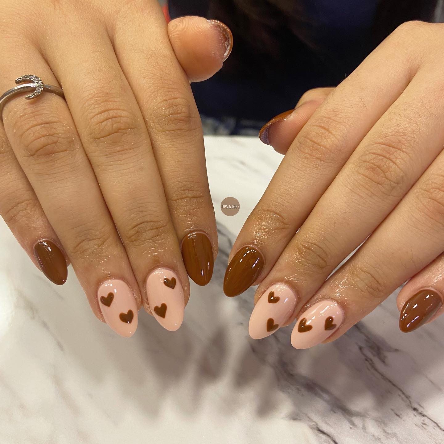 4. Chocolate-kissed Heartbeats: a Cozy Romance for Your Nails